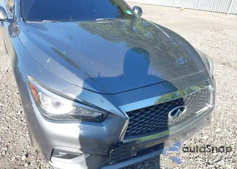 2018 Infiniti Q50 3.0T Luxe z USA, uszkodzony, nr VIN JN1EV7AP8JM355183